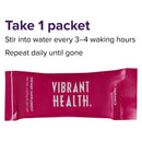 CLEARANCE! Vibrant Health U.T. Vibrance Stick Pack Assembly, 10 per box, BEST BY 12/2025 - DailyVita