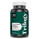 CLEARANCE! Vibrant Health TRILOGY 3-IN-1 (Multivitamin, Omega-3, Probiotic) 60 Capsules, BEST BY 03/2026 - DailyVita