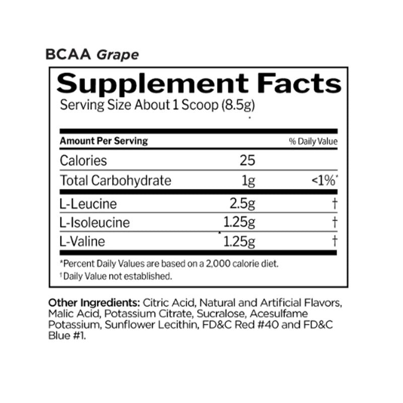 R1 BCAA - 30 Servings - Grape 255 g