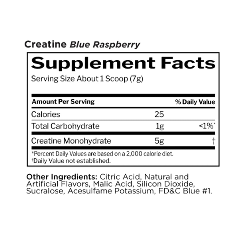 R1 Creatine - 60 Servings - Blue Raspberry 420 g - DailyVita