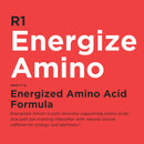 CLEARANCE! R1 Energized Amino - 30 Servings - Peach Mango 270 g, BEST BY 03/2026 - DailyVita