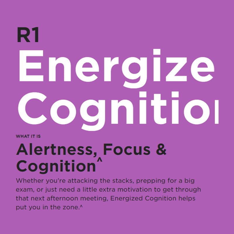 R1 Energized Cognition - 30 Servings - Golden Gummy 210 g - DailyVita