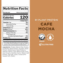 R1 Plant Protein - 20 Servings - Cafe Mocha - 1.39 lbs - DailyVita