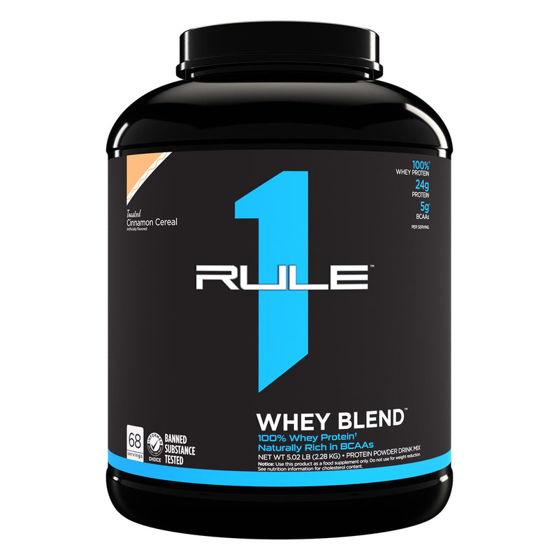 R1 Whey Blend - 67 Servings - Toasted Cinnamon Cereal 4.95 lbs - DailyVita