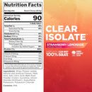 R1 Clear Isolate - 27 Servings - Strawberry Lemonade - 1.52 lbs - DailyVita