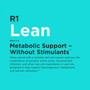 R1 Lean - 30 Servings - 60 Capsules - DailyVita
