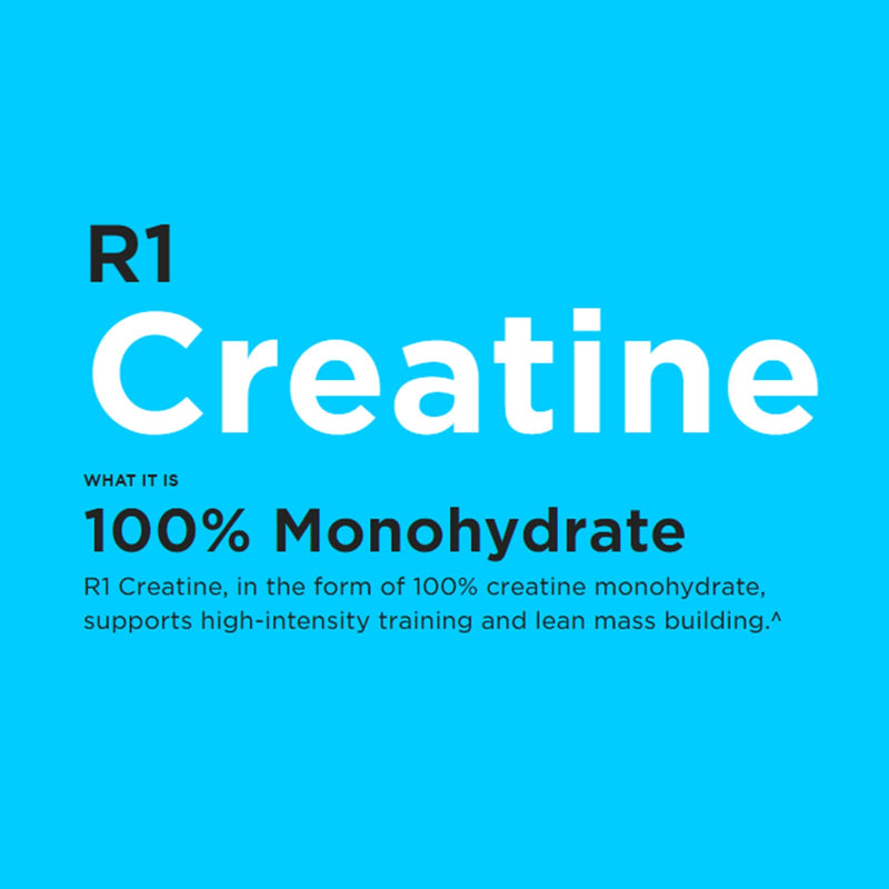 R1 Creatine 100% Creatine Monohydrate 75 Servings Unflavored 375 g - DailyVita