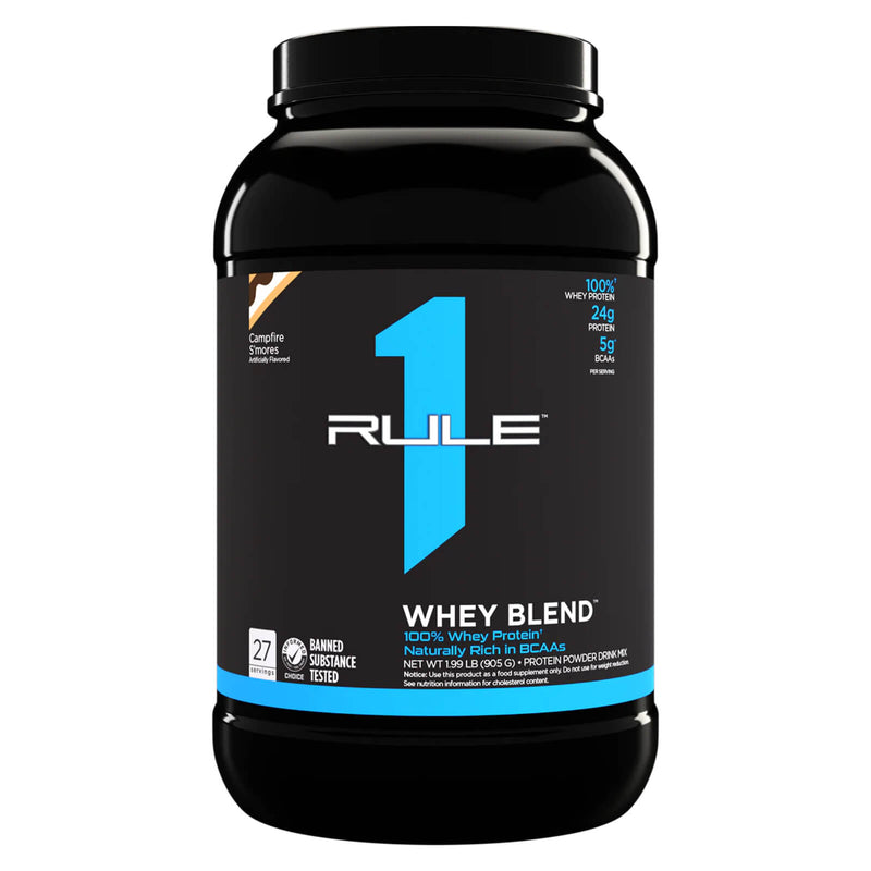 R1 Whey Blend 27 Servings Campfire Smore's 1.99 lbs - DailyVita
