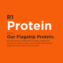 R1 Protein 60 Servings Dark Chocolate Naturally Flavored 4.3 lbs - DailyVita