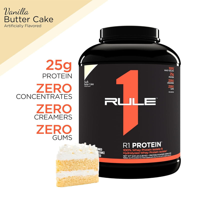 R1 Protein 76 Servings Vanilla Butter Cake 5.03 lbs - DailyVita