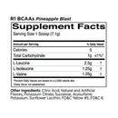 R1 BCAAs Branched Chain Amino Acids 60 Servings Pineapple Blast 426 g - DailyVita