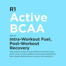 R1 Train BCAAs Stim Free Intra Workout 30 Servings Fruit Punch 450 g - DailyVita