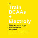 R1 Train BCAAs Stim Free Intra Workout 30 Servings Fruit Punch 450 g - DailyVita