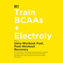 R1 Train BCAAs Stim Free Intra Workout 30 Servings Watermelon Splash 450 g - DailyVita