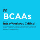 R1 Train BCAAs Stim Free Intra Workout 30 Servings Juicy Grape 450 g - DailyVita