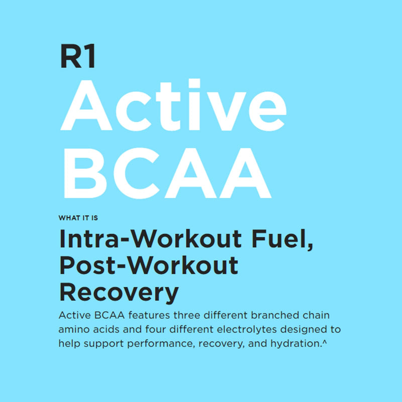 R1 Active BCAA - 30 Servings - Golden Gummy 375 g