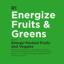 R1 Energized Fruits & Greens 25 Servings Mixed Berry 163 g - DailyVita