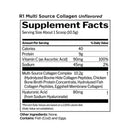 R1 Multi-Source Collagen Peptides 30 Servings Unflavored 306 g - DailyVita