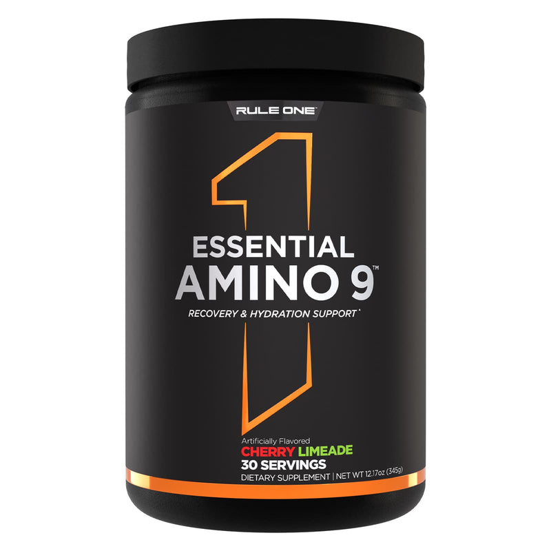 R1 Essential Amino 9 Essential Amino Acids & Hydration 30 Servings Black Cherry Limeade 345 g