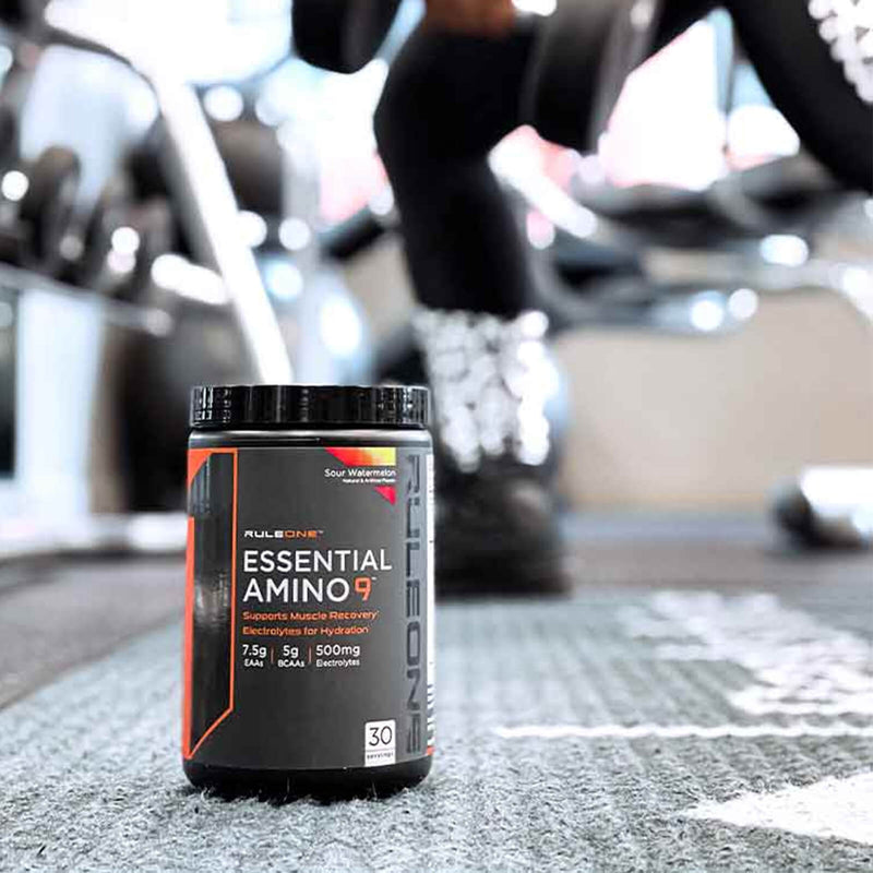 R1 Essential Amino 9 Essential Amino Acids & Hydration 30 Servings Black Cherry Limeade 345 g