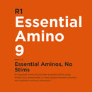 R1 Essential Amino 9 Essential Amino Acids & Hydration 30 Servings Fruit Punch 315 g - DailyVita