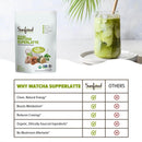 Sunfood Super Foods Organic Matcha SuperLatte - 6 oz - DailyVita