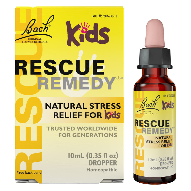 Bach Rescue Remedy Kids Natural Stress Relief Dropper 0.35 fl oz - DailyVita