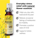 Bach RESCUE REMEDY Spray, Natural Stress Relief, 0.7 fl oz (20mL)