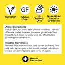 Bach RESCUE Pastilles, Natural Stress Relief, Black Currant Flavor, 50g (1.7 oz)