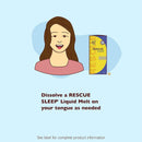 Bach RESCUE SLEEP Liquid Melts, Natural Sleep Aid, 28 ct