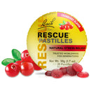 Bach RESCUE Pastilles, Natural Stress Relief, Cranberry Flavor, 50g (1.7 oz)