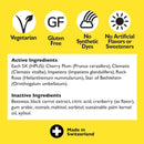 Bach RESCUE Pastilles, Natural Stress Relief, Cranberry Flavor, 50g (1.7 oz)