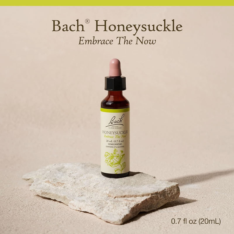 Bach Original Flower Remedies Honeysuckle, Embrace The Now 0.7 fl. oz. (20mL) - DailyVita