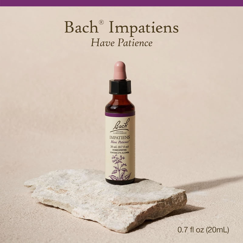 Bach Original Flower Remedies Impatiens, Have Patience 0.7 fl. oz. (20mL) - DailyVita