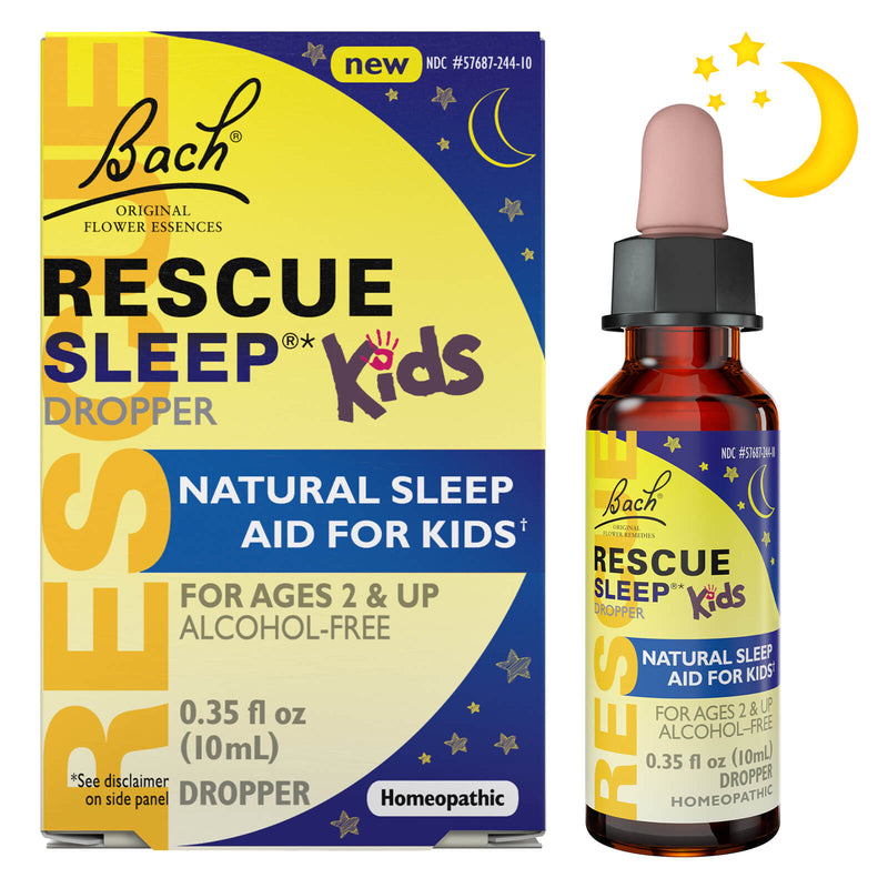 Bach Rescue Sleep Kids Natural Sleep Aid Dropper 0.35 fl oz