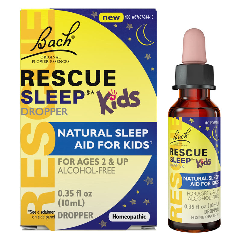 Bach Rescue Sleep Kids Natural Sleep Aid Dropper 0.35 fl oz - DailyVita