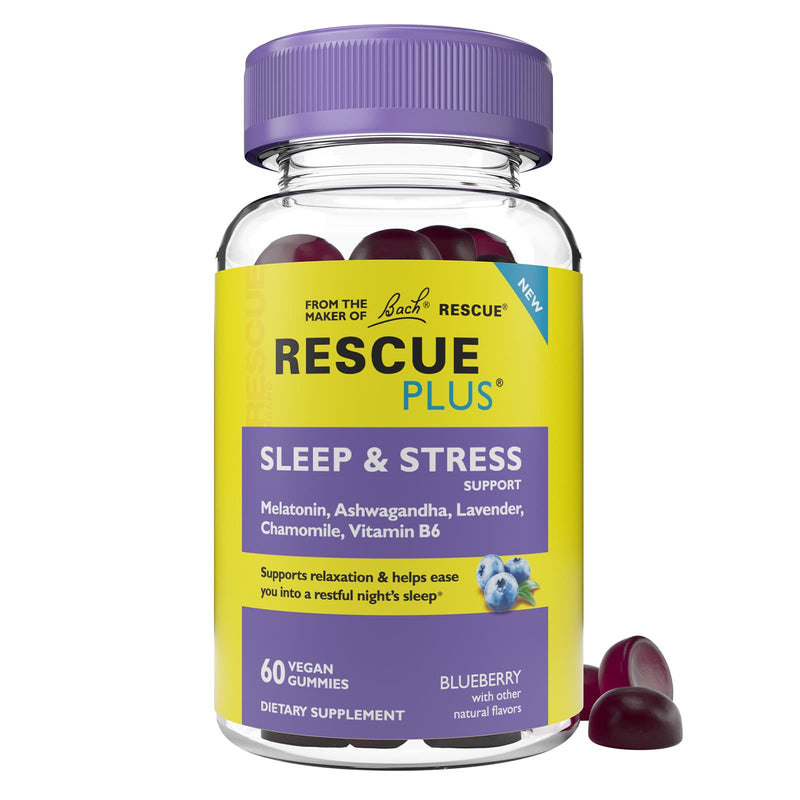 Rescue Plus Sleep & Stress Support Gummy, 60Ct. - DailyVita