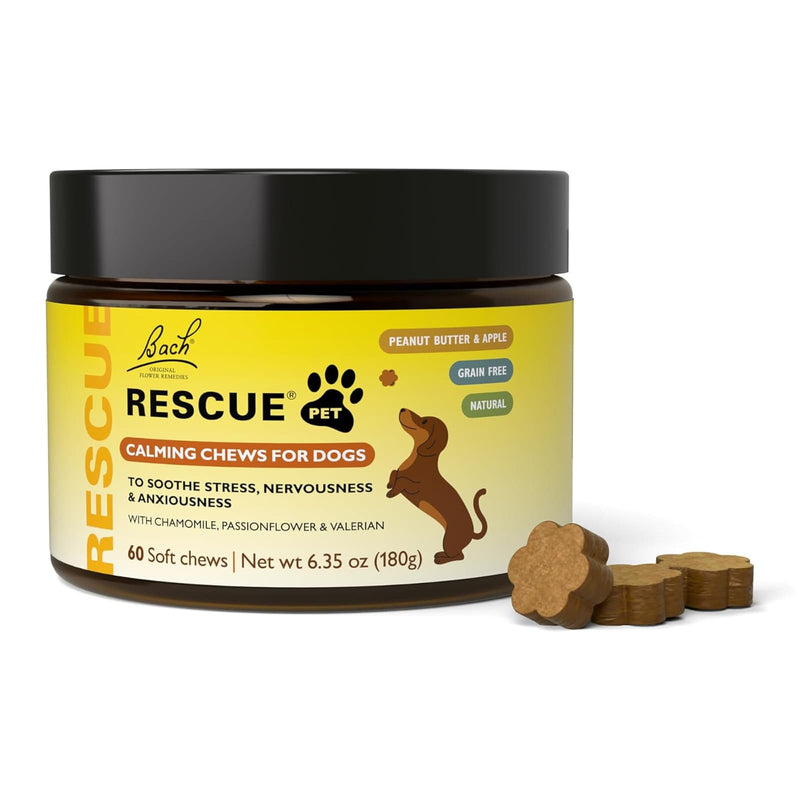 Bach RESCUE Pet Calming Chews 60 ct