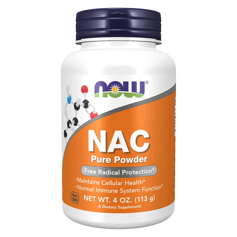 CLEARANCE! Now Foods NAC Pure Powder 4 OZ, BEST BY 08/2024 - DailyVita