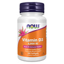 NOW Foods Vitamina D-3 400 IU 180 Softgels