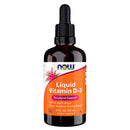 CLEARANCE! NOW Foods Vitamin D-3 Liquid 2 fl oz, Stain or Minor Damage - DailyVita
