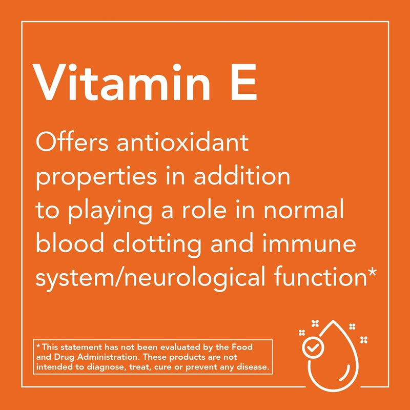 CLEARANCE! NOW Foods Vitamin E-400 With Mixed Tocopherols 50 Softgels, BEST BY 02/2026 - DailyVita