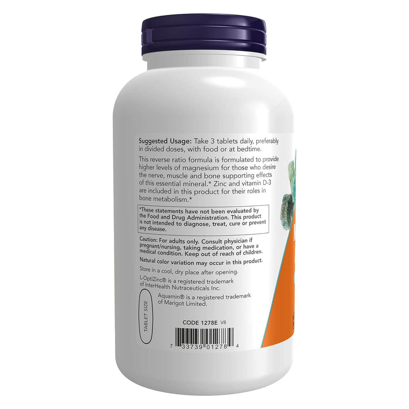 NOW Foods Magnesium & Calcium 250 Tablets - DailyVita