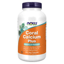 CLEARANCE! NOW Foods Coral Calcium Plus 250 Veg Capsules, BEST BY 06/2026 - DailyVita
