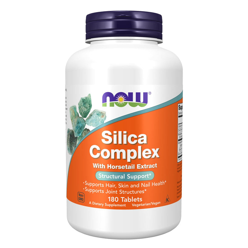 CLEARANCE! NOW Foods Silica Complex 180 Tablets, BEST BY 03/2026 - DailyVita
