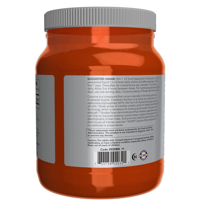 NOW Foods Creatine Monohydrate - Micronized Powder 2.2 lbs. - DailyVita
