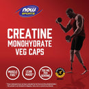 NOW Foods Creatine Monohydrate 750 mg 240 Veg Caps - DailyVita