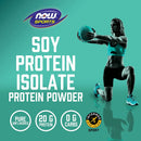 CLEARANCE! NOW Foods Soy Protein Isolate Unflavored Powder 2 lbs., BEST BY 05/2026 - DailyVita