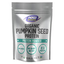 CLEARANCE! NOW Foods Pumpkin Seed Protein Organic Powder 1 lb, BEST BY 04/2026 - DailyVita