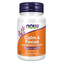 NOW Foods Calm & Focus with Zembrin & GABA - 60 Veg Capsules - DailyVita